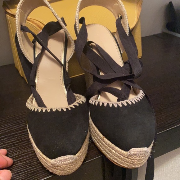 Zara lace up wedges (1485) - Picture 5 of 6